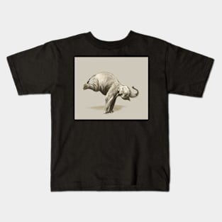 Circus Series Handstand Elephant Kids T-Shirt